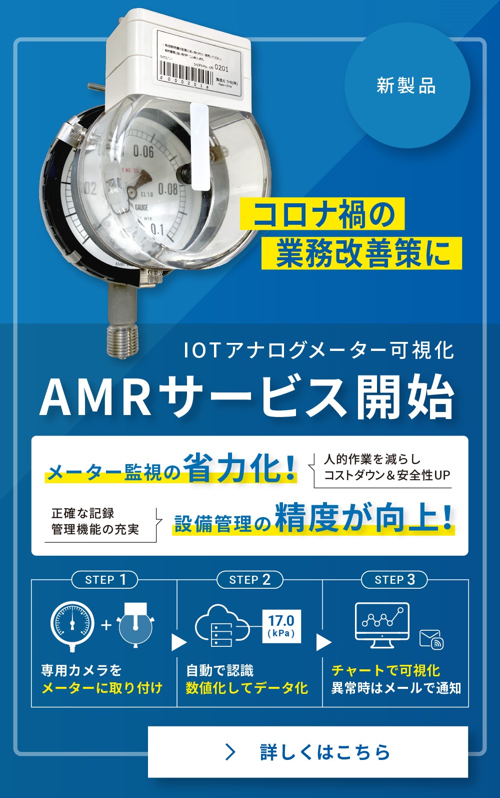 LOTアナログメーター可視化 AMRサービス開始